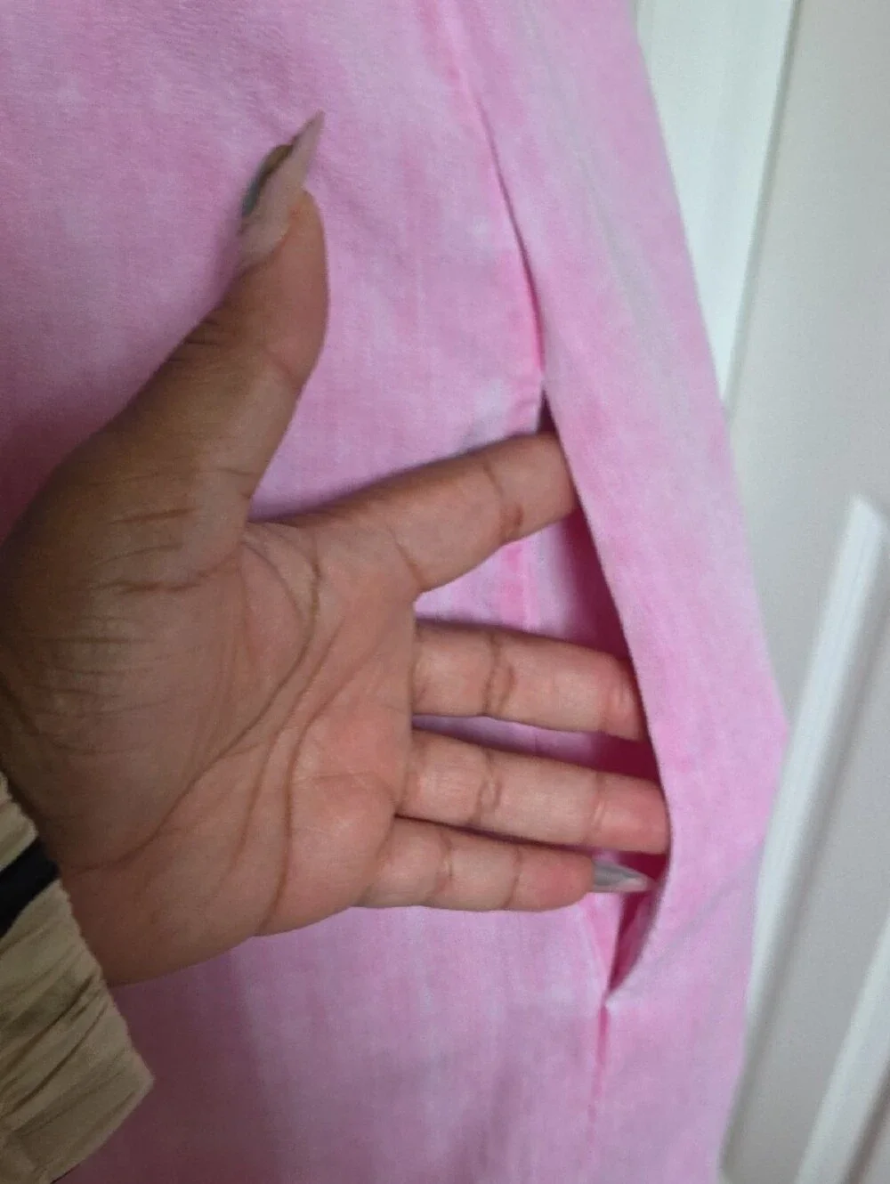 GAP- Pink Denim Dress - Picture 5 of 6